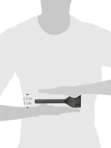 Mayhew Tools 30202 Mason Chisel, Shot Blast Finish, 2-1/4" by 7-1/2" No Handguard - Image 3