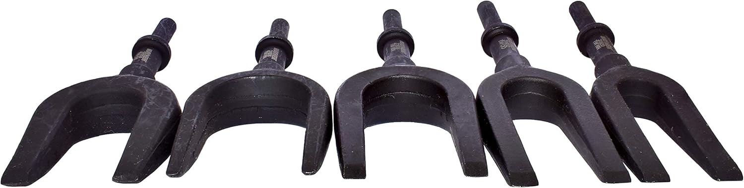 Mayhew Tools 31940 Pneumatic Separating Fork, 5-Piece Set, Black Oxide Finish - Image 5