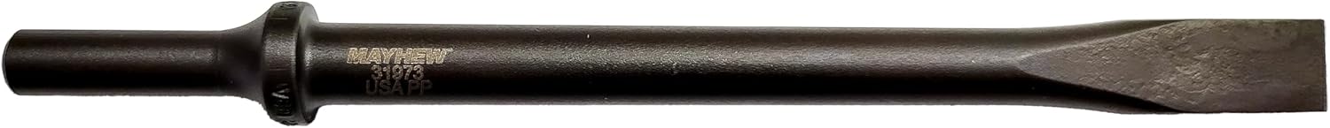 Mayhew Tools 31973 Pneumatic Cold Chisel, 5/8" x 8", Black Oxide Finish - Image 2