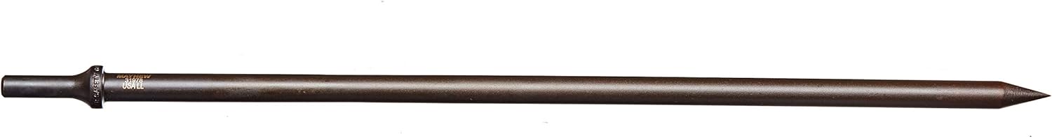 Mayhew Tools 31978HT Pneumatic Taper Punch, Sharp Point x 18" Hang Tag, Black Oxide Finish - Image 3
