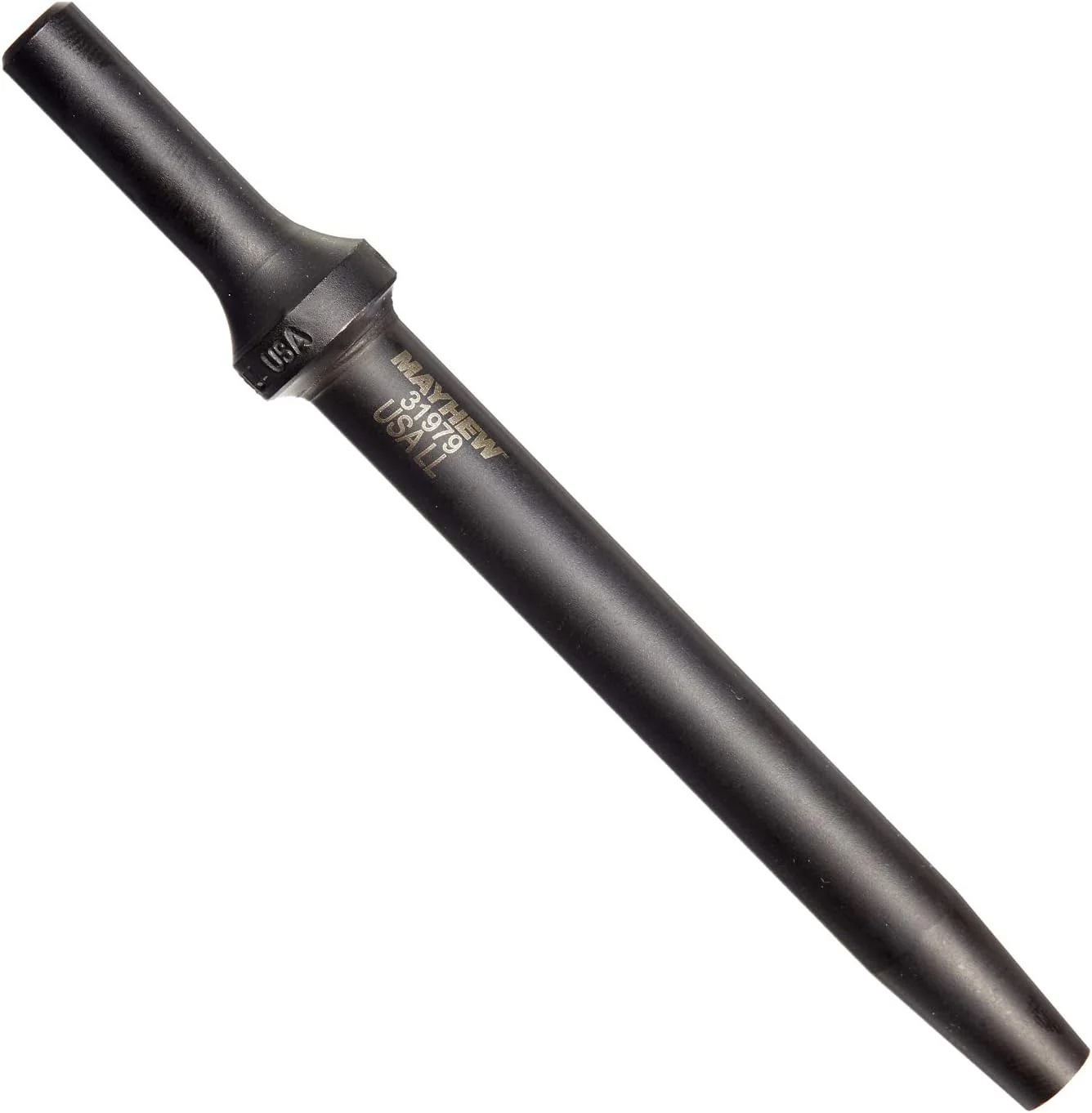 Mayhew Tools 31979 Pneumatic Taper Punch, 3/8" x 6", Black Oxide Finish - Image 2