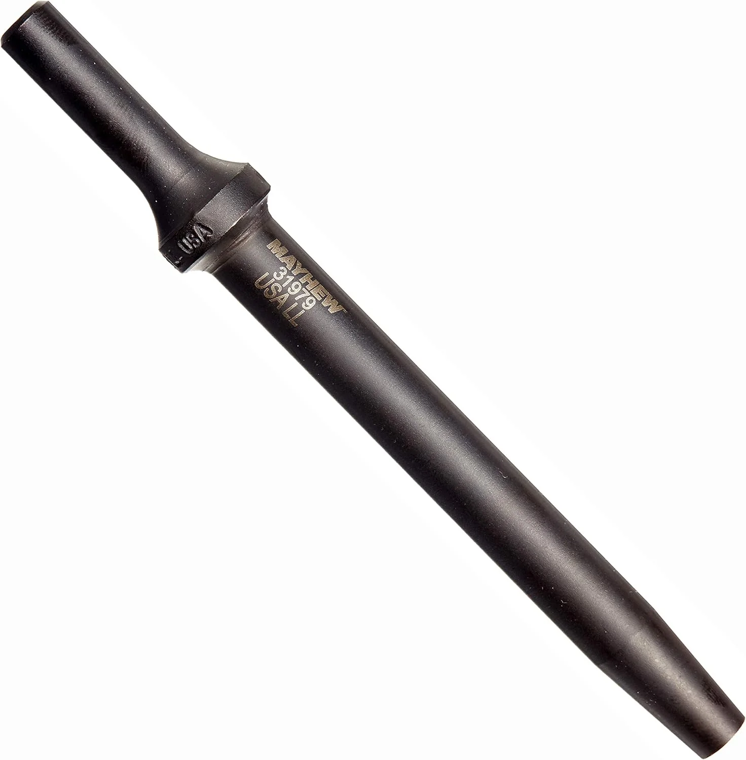 Mayhew Tools 31979HT Pneumatic Taper Punch, 3/8" x 6" Hang Tag, Black Oxide Finish - Image 3