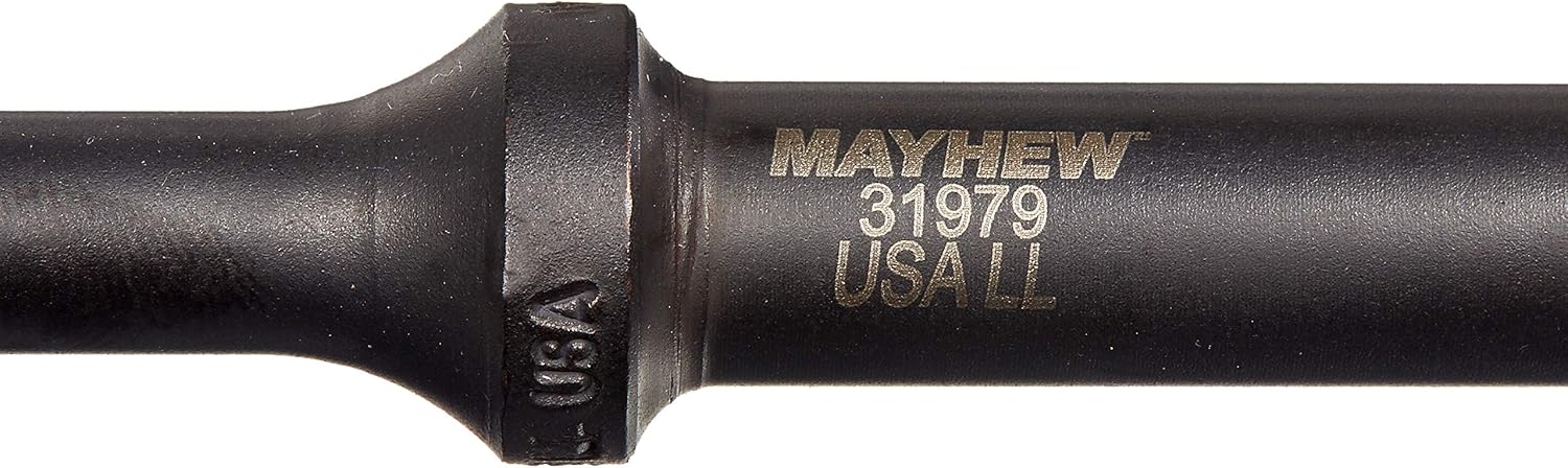 Mayhew Tools 31979HT Pneumatic Taper Punch, 3/8" x 6" Hang Tag, Black Oxide Finish - Image 4