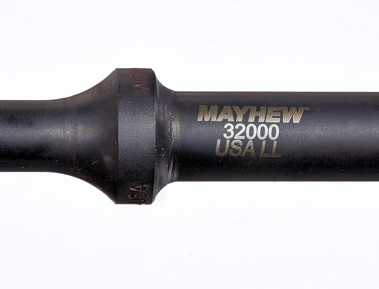 Mayhew Tools 32000HT Pneumatic Taper Punch, 1/4" x 6" Hang Tag, Black Oxide Finish - Image 5