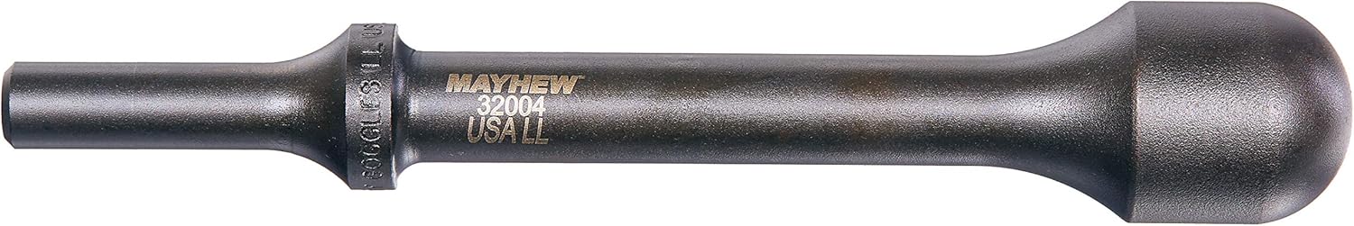 Mayhew Tools 32004 Pneumatic Hammer, 1" x 6" Ball Peen, Black Oxide Finish 1" x 6" Ball Peen Standard Package - Image 2