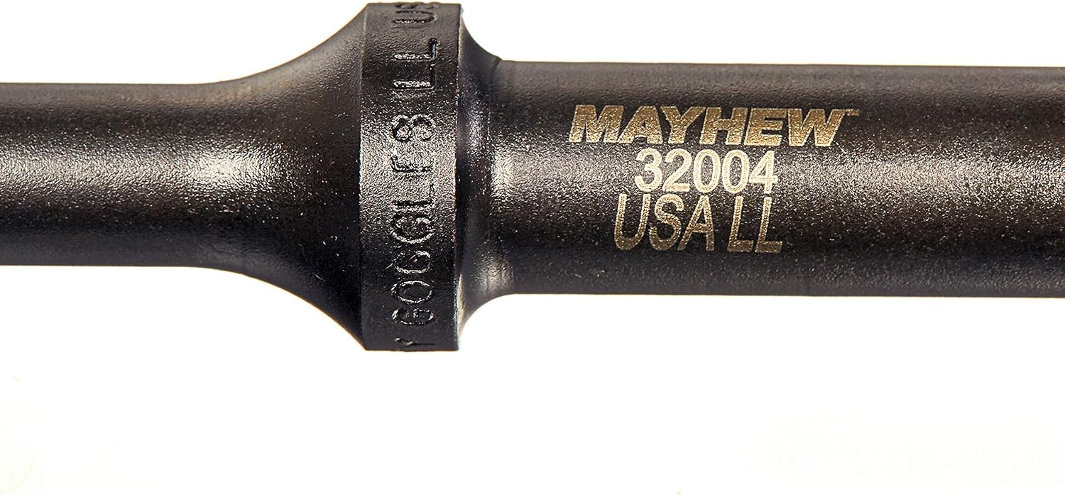 Mayhew Tools 32004 Pneumatic Hammer, 1" x 6" Ball Peen, Black Oxide Finish 1" x 6" Ball Peen Standard Package - Image 4