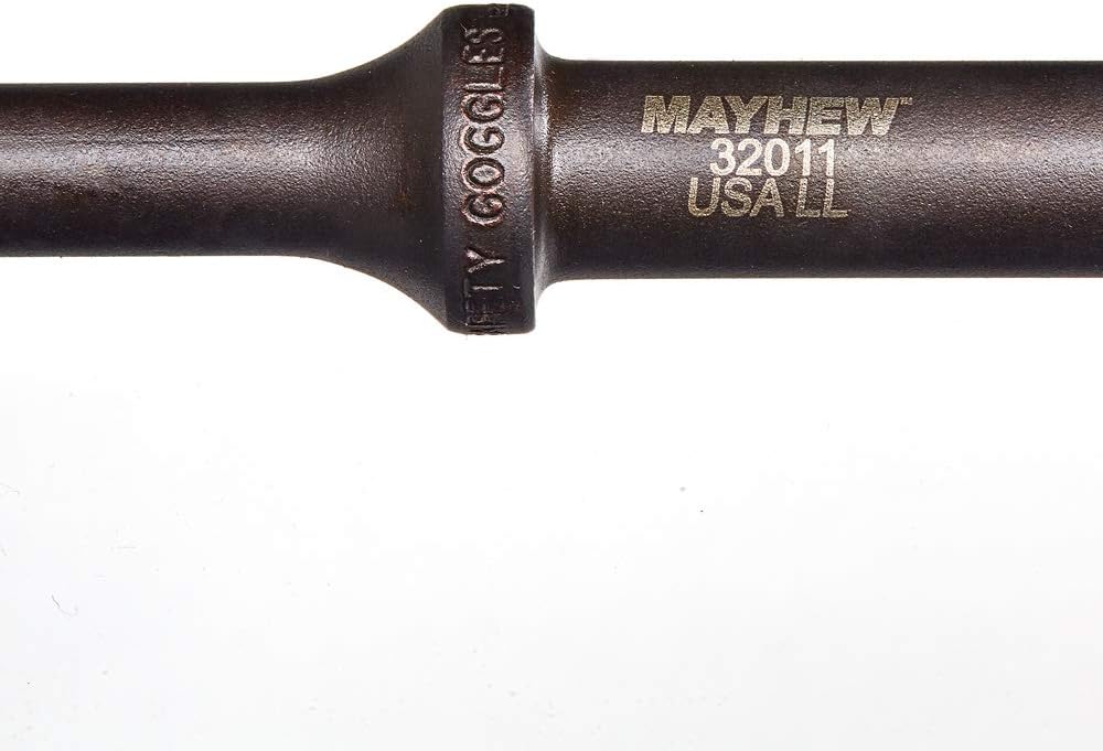 Mayhew Tools 32011HT Pneumatic Taper Punch, 3/8" x 18" Hang Tag, Black Oxide Finish - Image 3