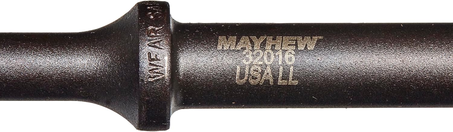 Mayhew Tools 32016 Pneumatic Scraper, 2" x 18", Black Oxide Finish - Image 2