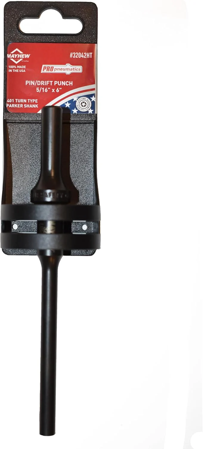 Mayhew Tools 32042HT Pneumatic Drift Punch, 5/16" x 6", Hang Tag - Image 2
