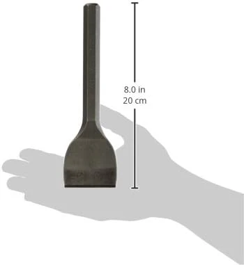 Mayhew Tools 35702 Mason Chisel, 2-1/4" x 7-3/4" Carded, Shot Blast Finish - Image 3