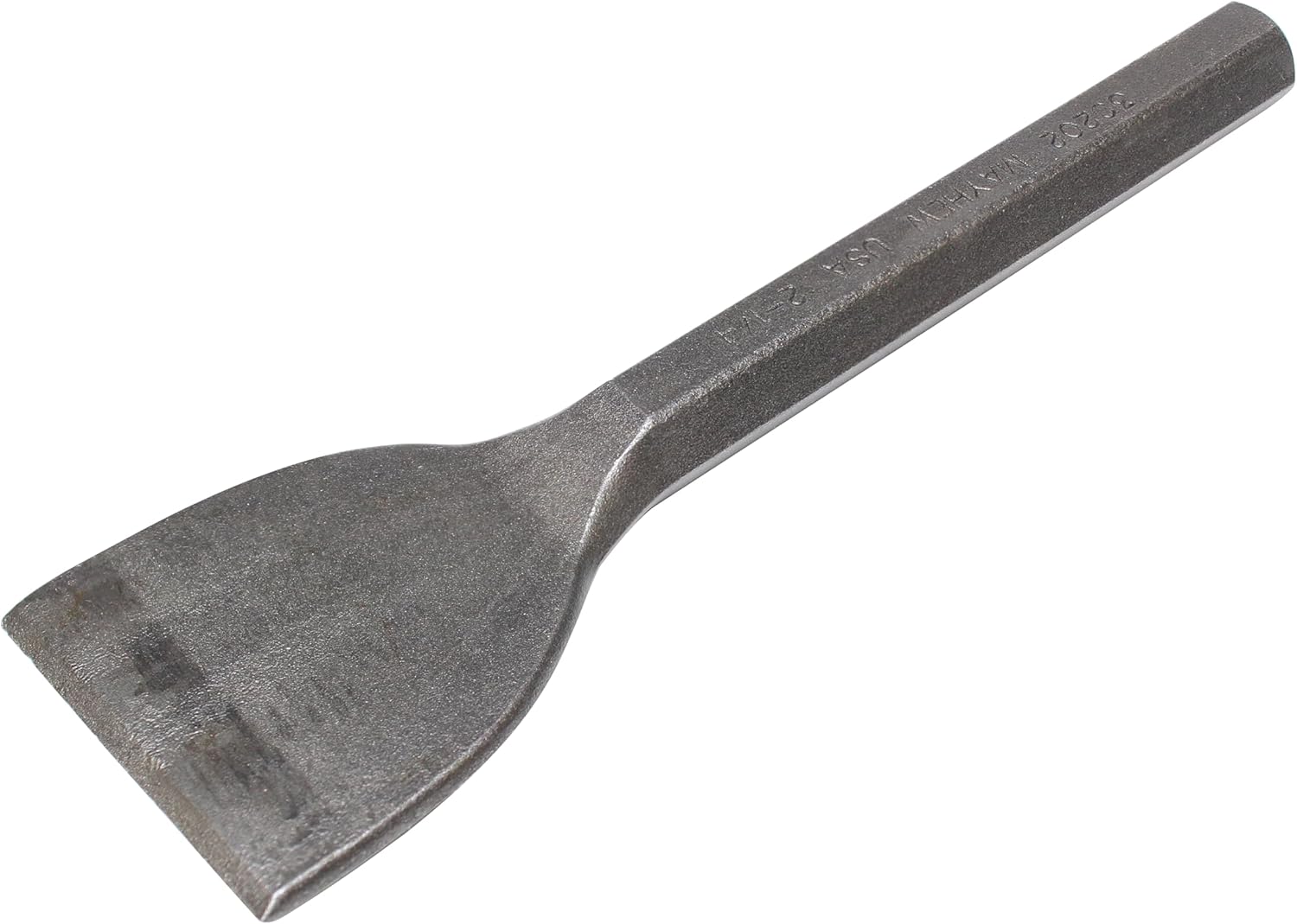 Mayhew Tools 35702 Mason Chisel, 2-1/4" x 7-3/4" Carded, Shot Blast Finish - Image 5
