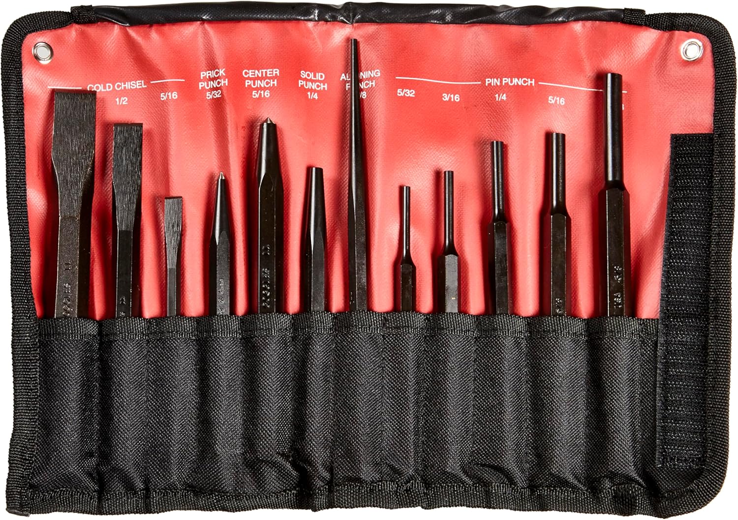 Mayhew Tools 66258 Punch & Chisel Set (Metric), 12 piece, multi, one size - Image 4