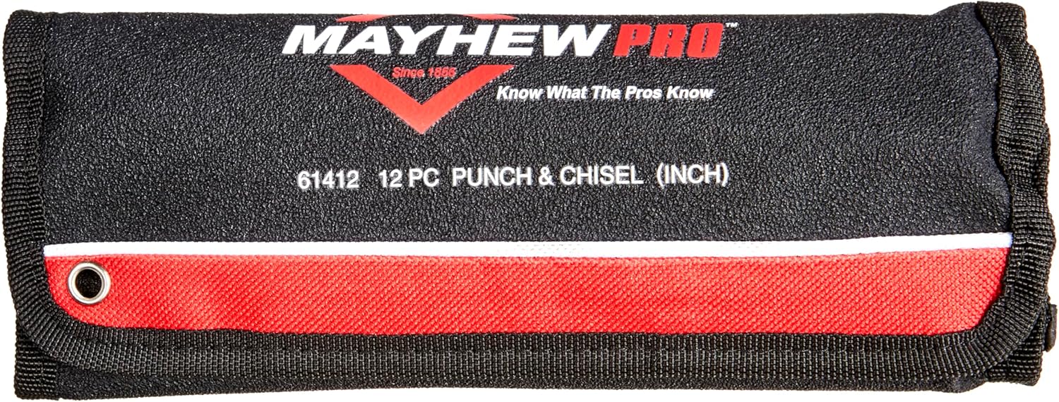 Mayhew Tools 66258 Punch & Chisel Set (Metric), 12 piece, multi, one size - Image 5