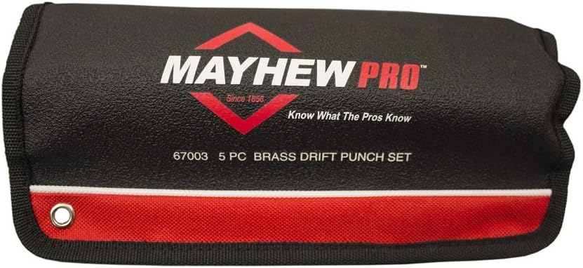 Mayhew Tools 67003 Brass Drift Punch, 5-Piece Set - Image 3