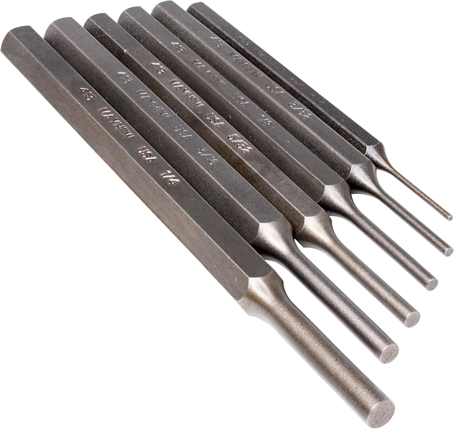 Mayhew Tools (89035) Pin Punch Set, 6-Piece - Image 3