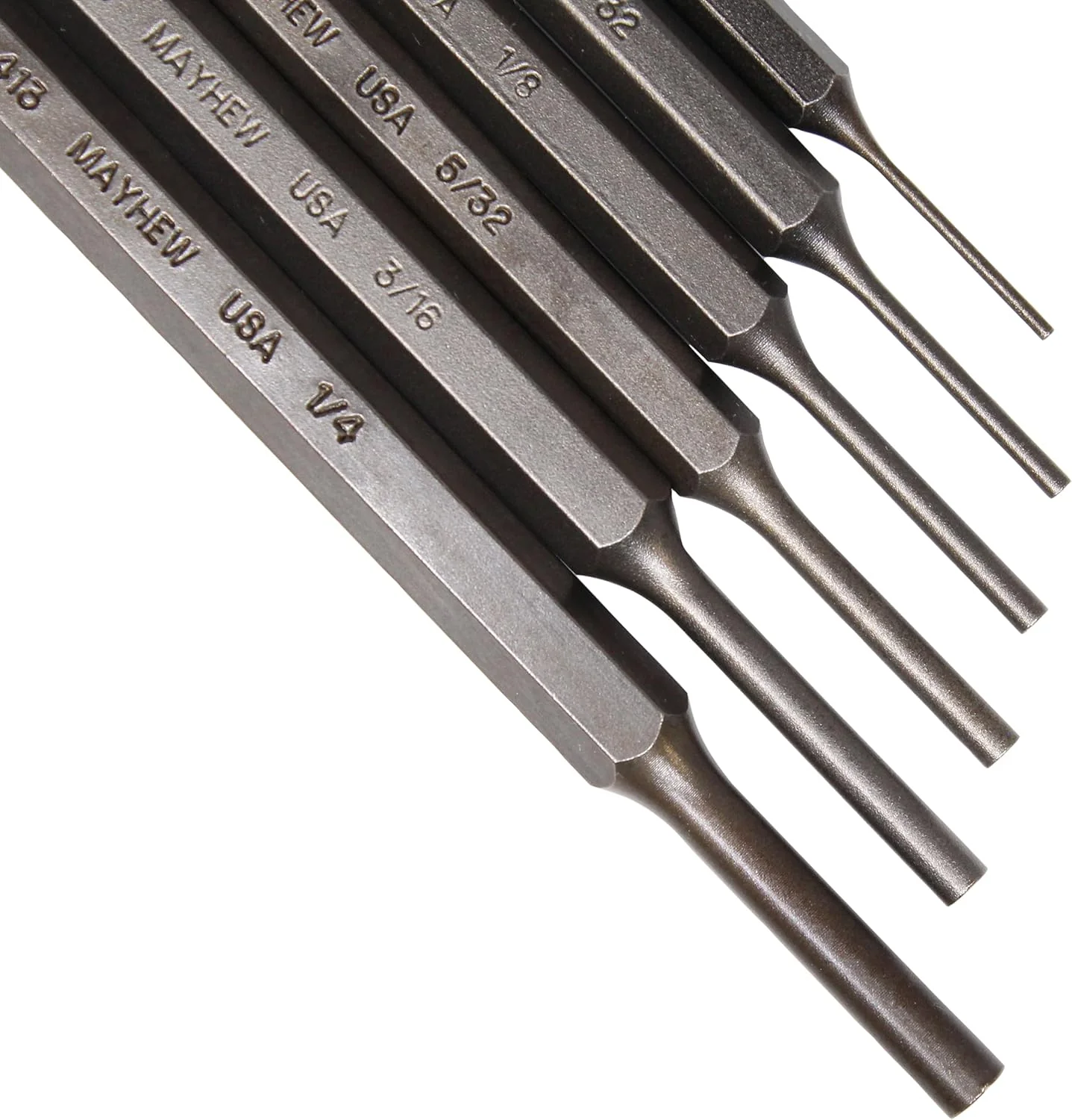 Mayhew Tools (89035) Pin Punch Set, 6-Piece - Image 4