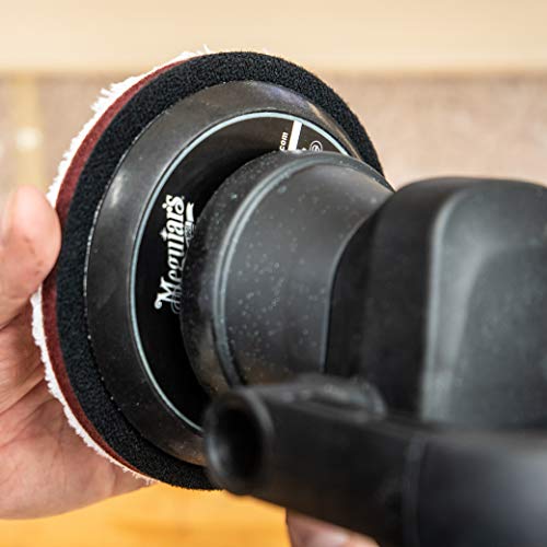 Meguiar’s 5" Soft Buff DA Backing Plate DBP5 - Dual Action Backing Plate for DA Polishers that Distributes Pressure Evenly, Improves Polishing Efficiency and is Made with Durable Construction, 1 Count - Image 4