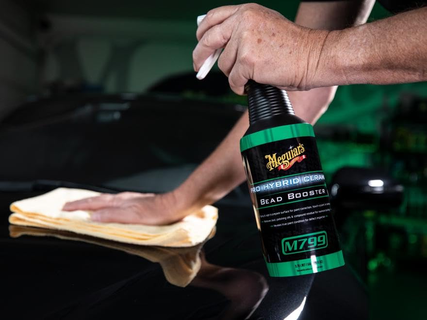 Meguiar’s M79932 Pro Ceramic Bead Booster, Ceramic Boost to Maintain Ceramic Coatings, 32 oz. - Image 4