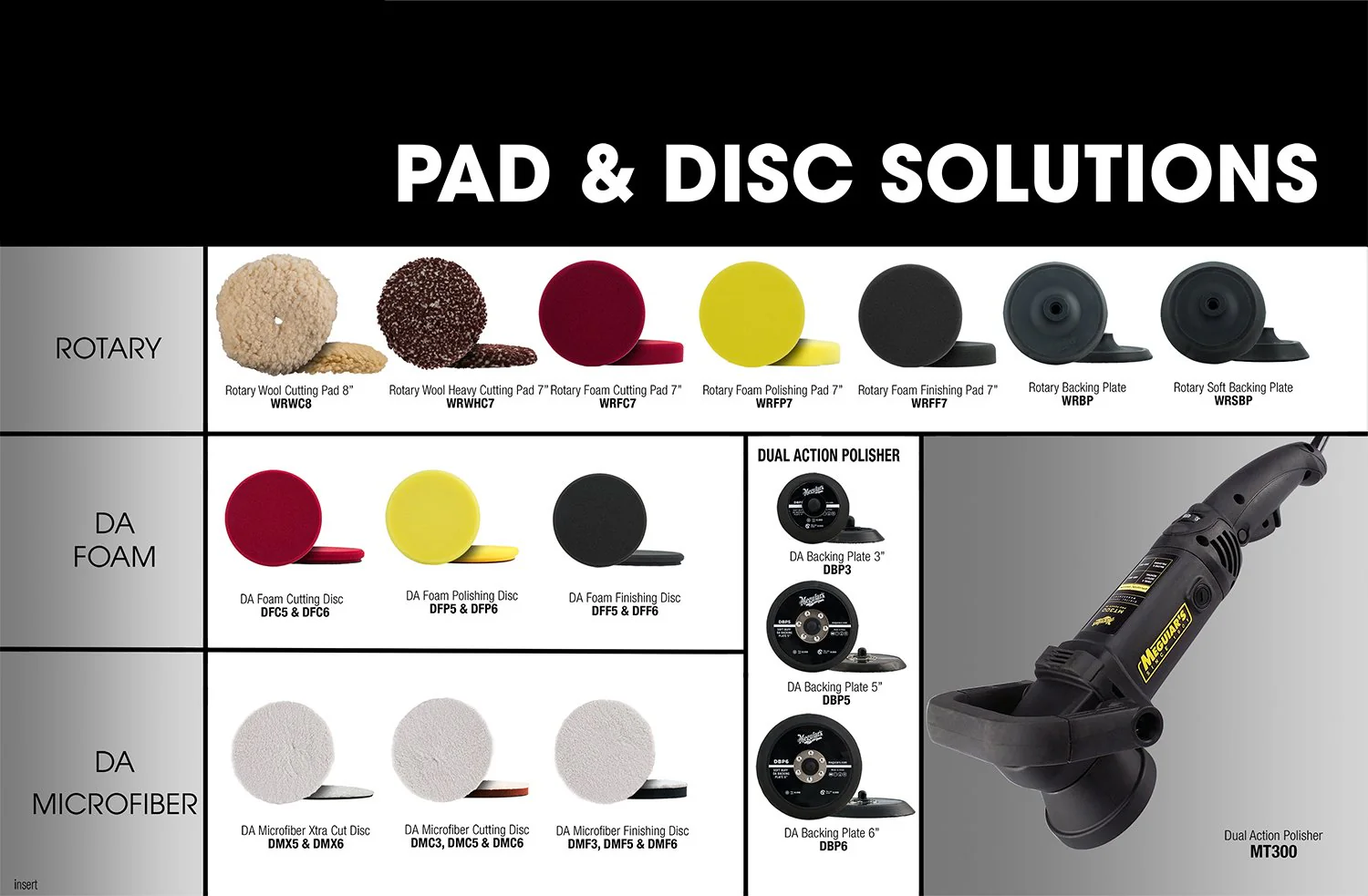 Meguiar's WRWHC7 7" Soft Buff Rotary Heavy Cutting Wool Pad - Image 5