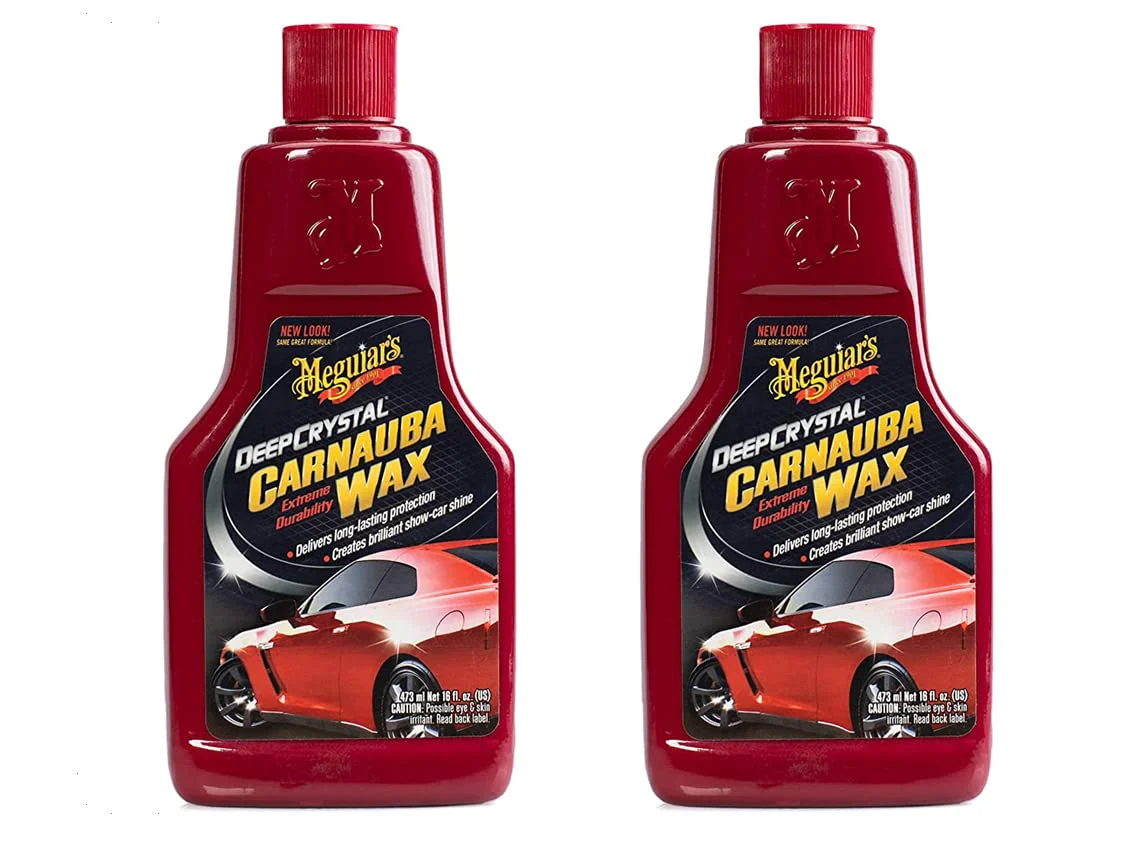 Meguiars A2216 16 oz. Deep Crystal System Carnauba Liquid Wax (Pack of 2)