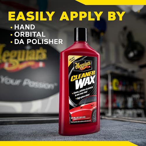 Meguiar's Cleaner Wax - Liquid Car Wax, Cleans, Polishes and Protects Your Vehicle - Easy to Use, Long-lasting Shine - 16 Oz - Image 10