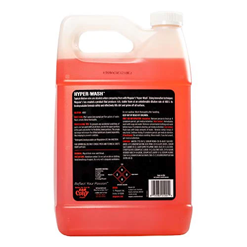 Meguiar's D111 Hyper-Wash Foaming Car Wash Lifts Off Dirt and Leaves a Rich Shine - 1 Gallon Container (Packaging May Vary) - Image 3
