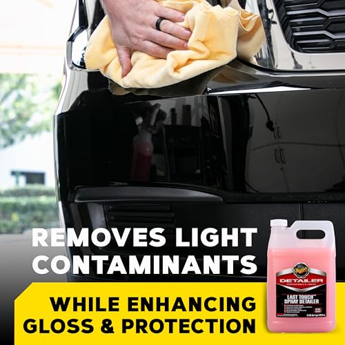 Meguiar's D15501 Last Touch Spray Detailer, Great for Use as Clay Lubricant, creates a Showroom Shine, Removes Dust, Smudges, Fingerprints and More, Versatile Use and Enhances Protection, 1 Gallon - Image 3