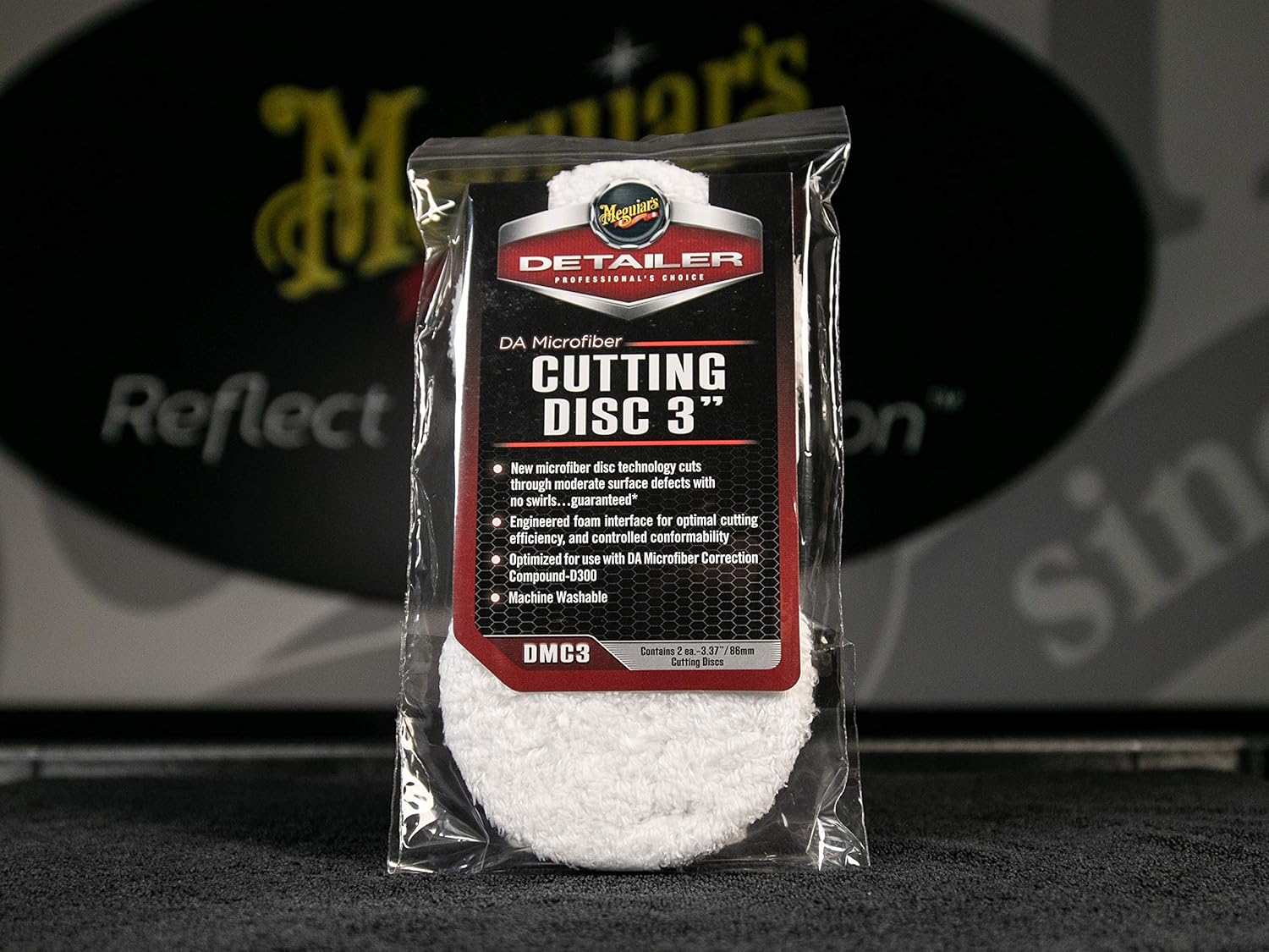 Meguiar's DMC3 DA 3" Microfiber Cutting Disc (Pack of 2) - Image 3