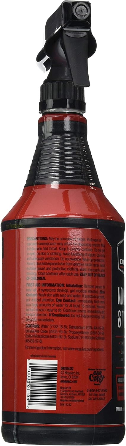 Meguiar's DRTU14332 Non-Acid Wheel & Tire Cleaner, Clean Tires & Wheels Without Using Acid, 32 Ounces - Image 5