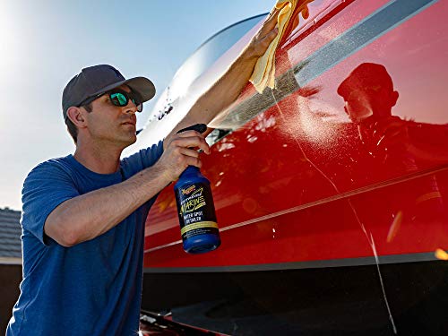 Meguiar's Extreme Marine Water Spot Detailer - Hard Water Stain Remover that Offers Additional Shine and Protection in One Advanced Marine Detailing Spray - Non-Abrasive Formula, 32 Oz Spray - Image 4