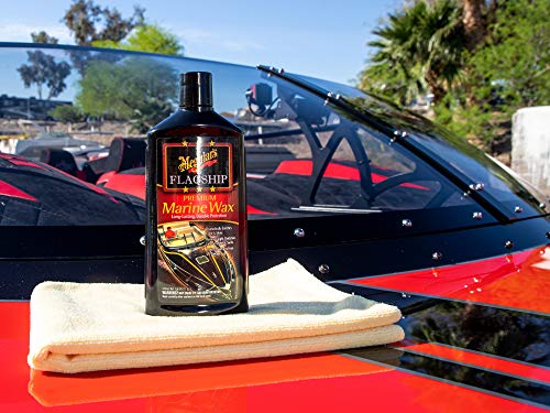 Meguiar's Flagship Premium Marine Wax M6316 - Synthetic RV and Boat - Durable Fiberglass and Gel Coat Protection for a Long-Lasting Shine - Professional-Grade with UV Protection, 16 Oz Liquid - Image 5