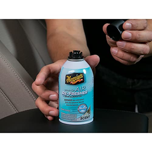 Meguiar's G16402 Whole Car Air Re-Fresher Odor Eliminator Mist, New Car Scent, 2 Fluid Ounces - Image 12