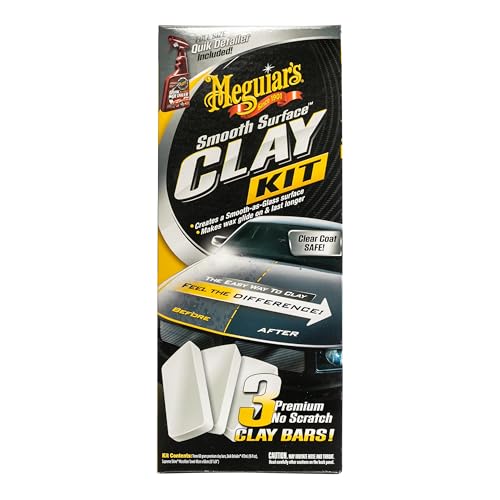 Meguiar's G191700 Smooth Surface Clay Kit, Safe and Easy Car Claying for Smooth as Glass Finish - Image 2