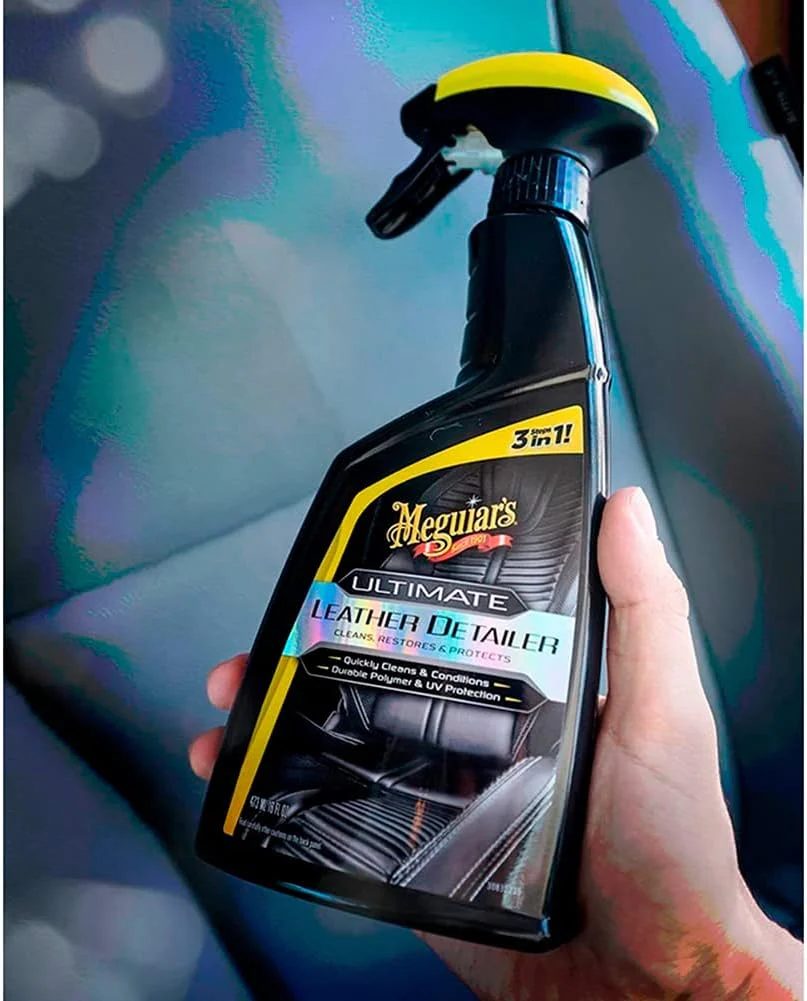 Meguiar's G201316EU Ultimate Leather Detailer 473 ml cleans, restores & protects leather - Image 5