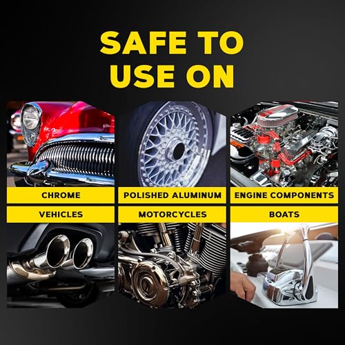 Meguiar's G211606 Metal Polish, Safe for All Uncoated Metals, Removes Stains and Swirls for a Quick and Easy Clean, Restores Shine, Pairs Well with Our Wheel Polisher Tool, 6 Oz - Image 3