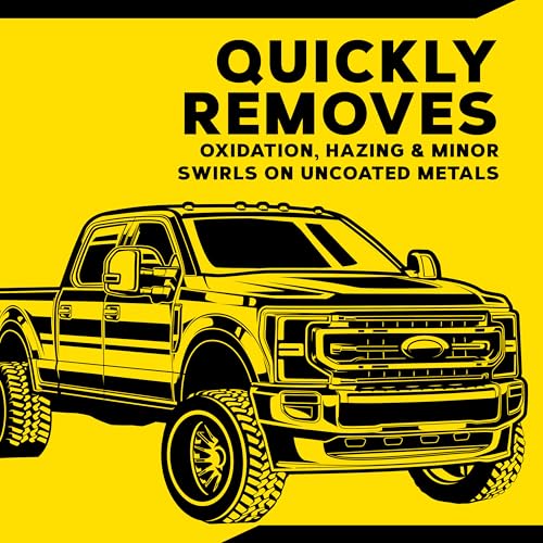 Meguiar's G211606 Metal Polish, Safe for All Uncoated Metals, Removes Stains and Swirls for a Quick and Easy Clean, Restores Shine, Pairs Well with Our Wheel Polisher Tool, 6 Oz - Image 4