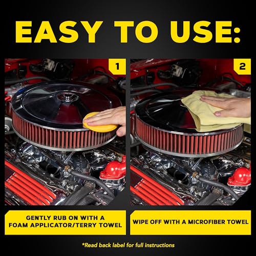 Meguiar's G211606 Metal Polish, Safe for All Uncoated Metals, Removes Stains and Swirls for a Quick and Easy Clean, Restores Shine, Pairs Well with Our Wheel Polisher Tool, 6 Oz - Image 6