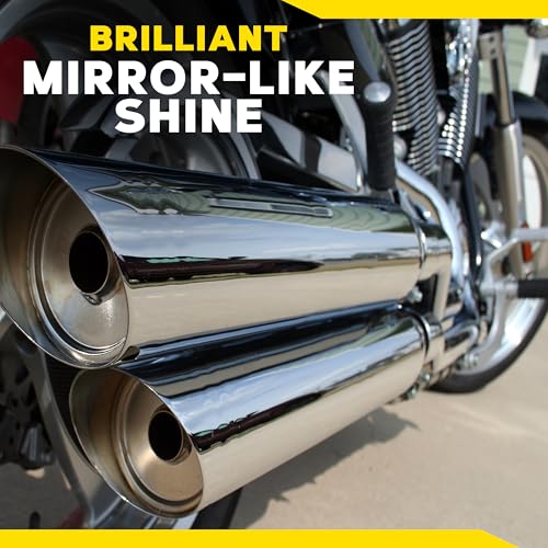Meguiar's G211606 Metal Polish, Safe for All Uncoated Metals, Removes Stains and Swirls for a Quick and Easy Clean, Restores Shine, Pairs Well with Our Wheel Polisher Tool, 6 Oz - Image 7