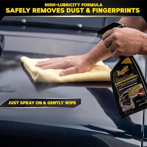 Meguiar's G7624 Gold Class High Gloss Premium Quik Detailer - 24 Oz Spray Bottle - Image 5