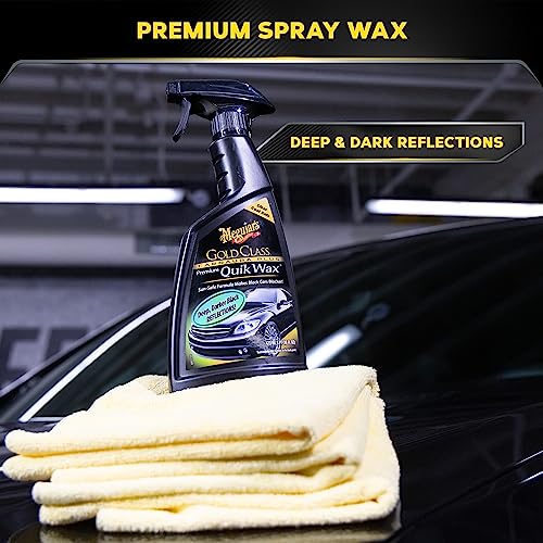 Meguiar's G7716 Gold Class Carnauba Quik Wax, Special Blend for Richness and Shine, Clear Coat Safe Meguiar's Quik Wax, Spray that Leaves Lasting Results without Residue, 16 Oz Containe - Image 6