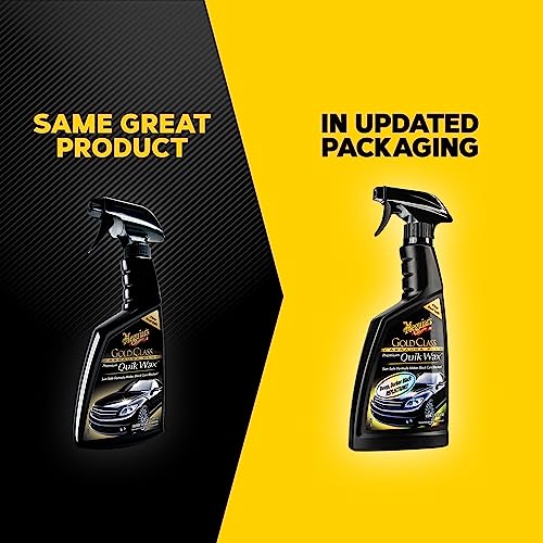 Meguiar's G7716 Gold Class Carnauba Quik Wax, Special Blend for Richness and Shine, Clear Coat Safe Meguiar's Quik Wax, Spray that Leaves Lasting Results without Residue, 16 Oz Containe - Image 8