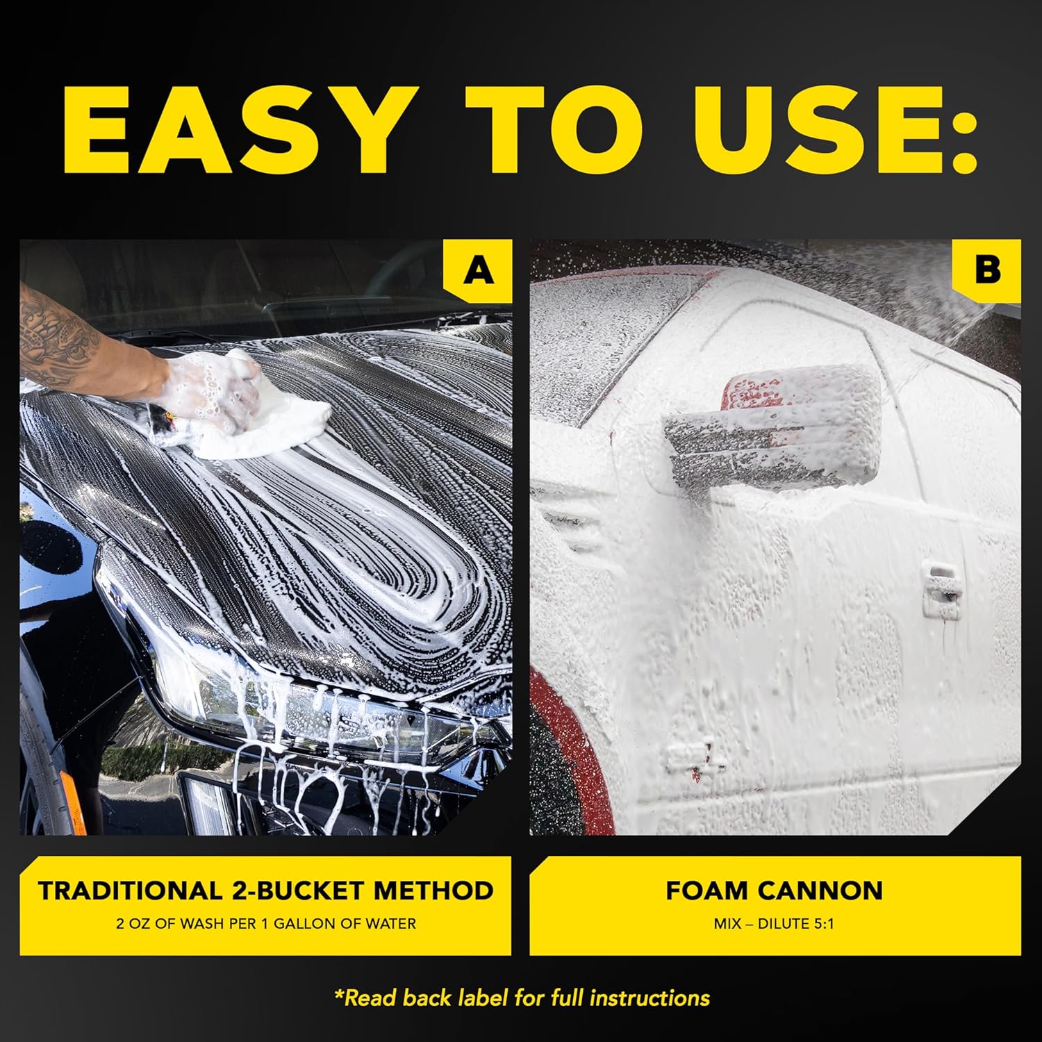 Meguiar's G7101FFP Gold Class Car Wash Foam for Car Cleaning - 1 Gallon, 128 Fl Oz (Pack of 1) - Image 6