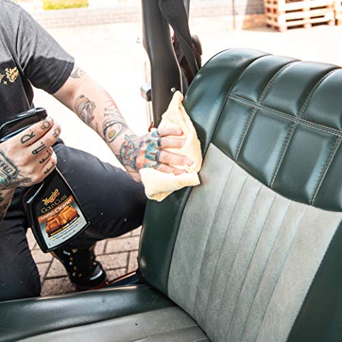Meguiar's Gold Class Leather & Vinyl Cleaner - Leather and Vinyl Cleaner Formulated for Automotive, Spray Removes Tough Grime & Stains, 16 Oz - Image 7