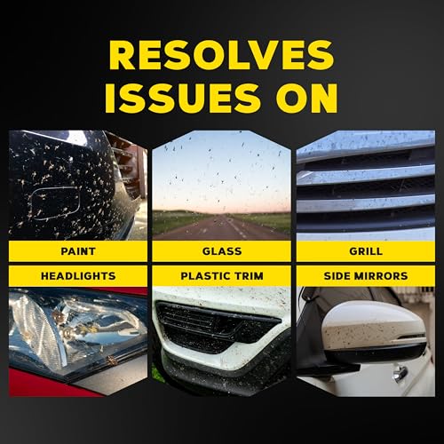 Meguiar's Heavy Duty Bug & Tar Remover - Quick Bug Remover and Tar Remover Spray - Pro Strength Clear Coat Safe Technology with Powerful Foaming Action to Loosen Stuck Bugs, 15 Oz Aerosol - Image 3