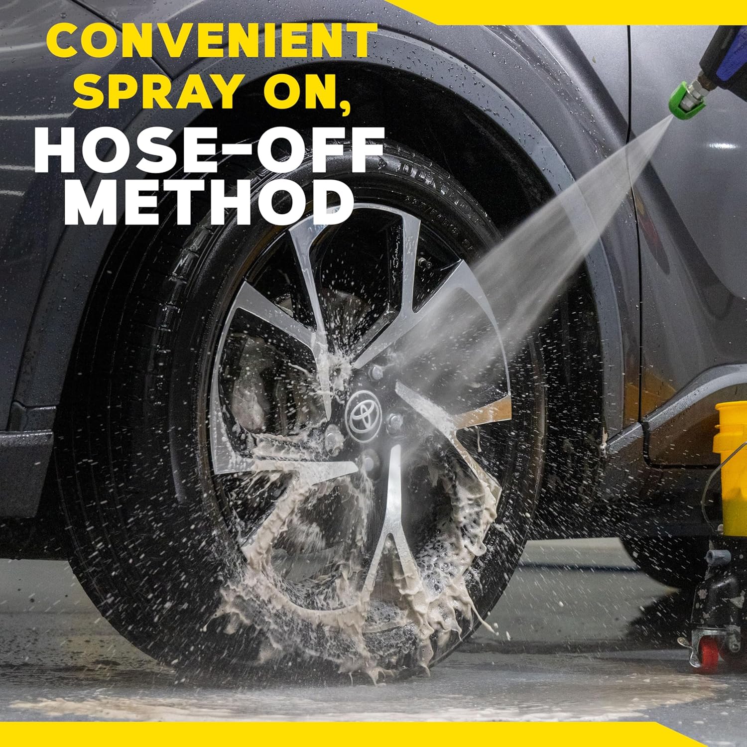 Meguiar's G250320 Hot Rims Foaming Wheel & Tire Cleaner - 20 oz. (Pack of 1) - Image 7