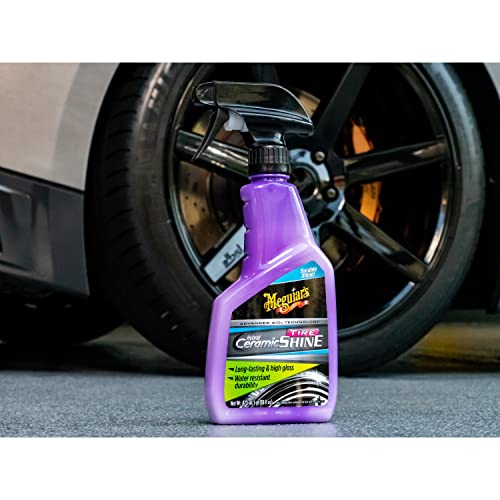 Meguiar's Hybrid Ceramic Tire Shine - Long-Lasting Shine That's Durable & Water-Resistant Hybrid Ceramic Technology - 16 Oz Spray - Image 11