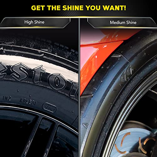 Meguiar's Hybrid Ceramic Tire Shine - Long-Lasting Shine That's Durable & Water-Resistant Hybrid Ceramic Technology - 16 Oz Spray - Image 4