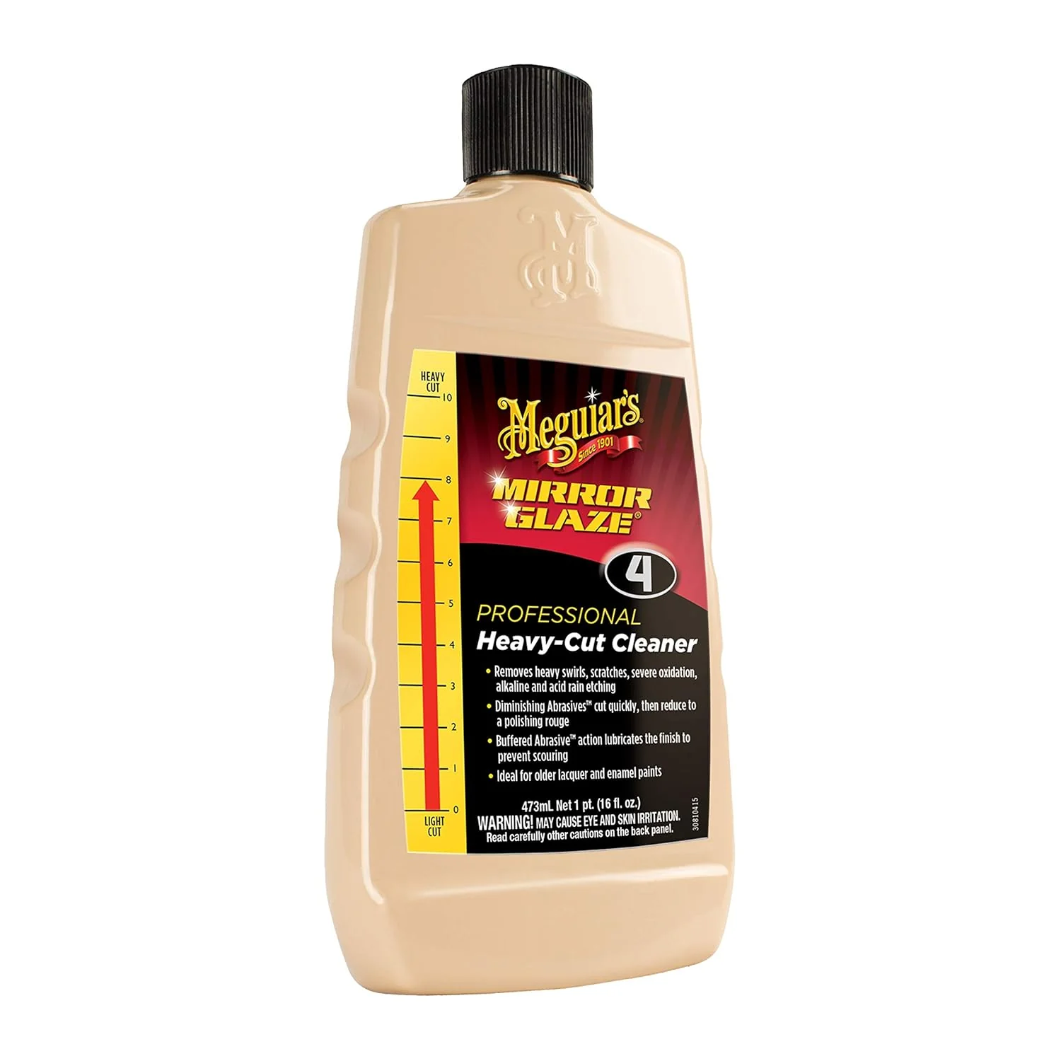 Meguiar's (M0416) Mirror Glaze Professional Heavy-Cut Cleaner, 16 oz. - Image 2