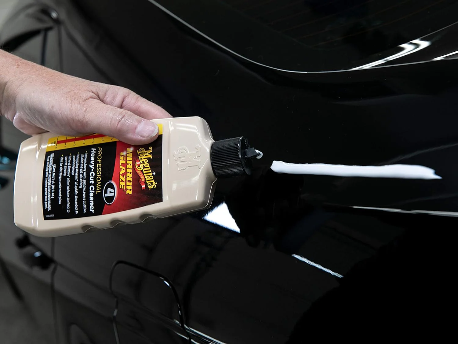 Meguiar's (M0416) Mirror Glaze Professional Heavy-Cut Cleaner, 16 oz. - Image 5