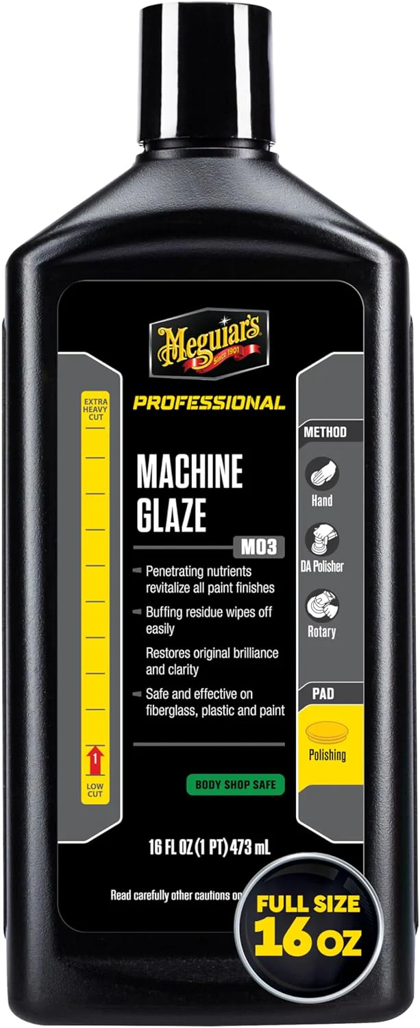 Meguiar's M316 Mirror Glaze Machine Glaze - 16 Oz Bottle - Image 2